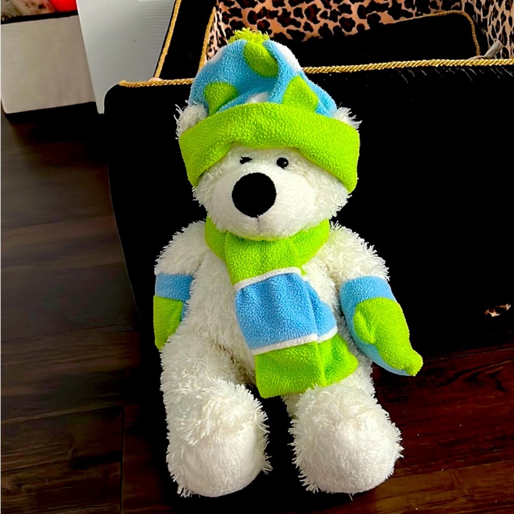 Winter Bear Stuffed Animal